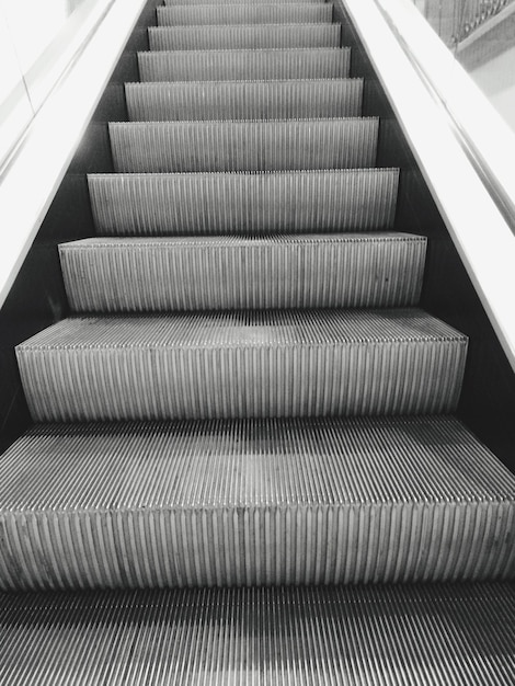 Foto sicht auf die treppe