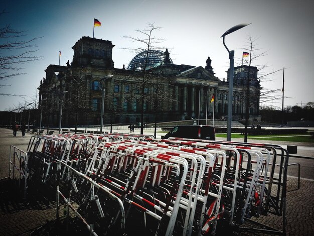 Foto sicht auf gebäude in der stadt