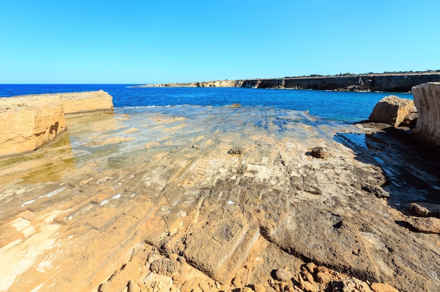 Sicilia verano mar costa Italia