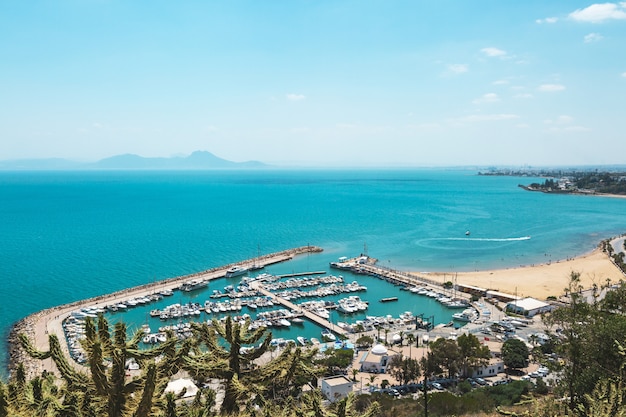 Foto sidi bou said, tunísia