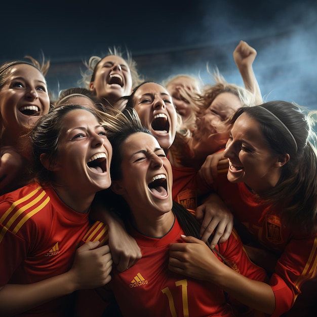 Sieg der spanischen Frauen-Fußballnationalmannschaft