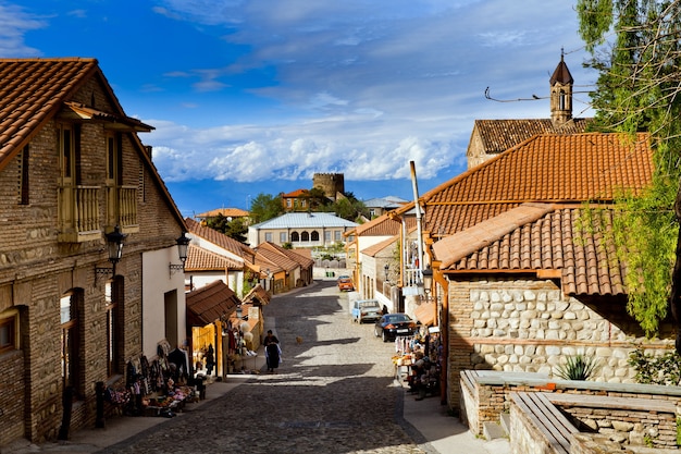 Sighnaghi oder Signagi ist eine georgische Stadt in der georgischen Region Kachetien