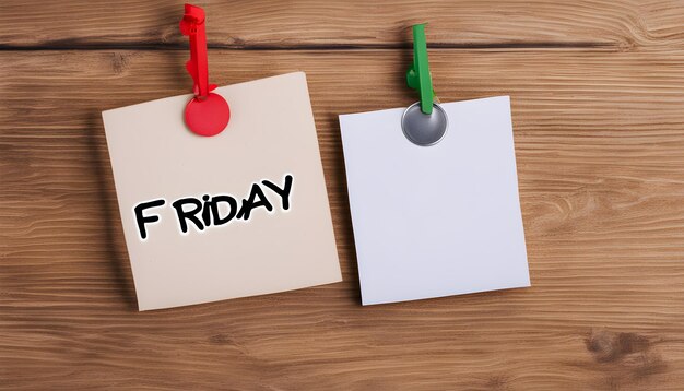 Foto a sign with the words  friday friday on it