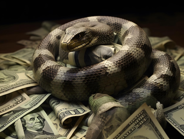 signo cobra moeda cobra dólar