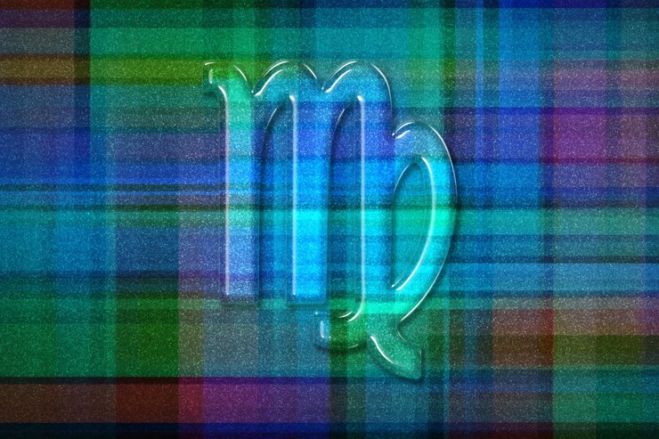 Foto signo de virgem horóscopo astrologia fundo virgem colorido fundo padrão