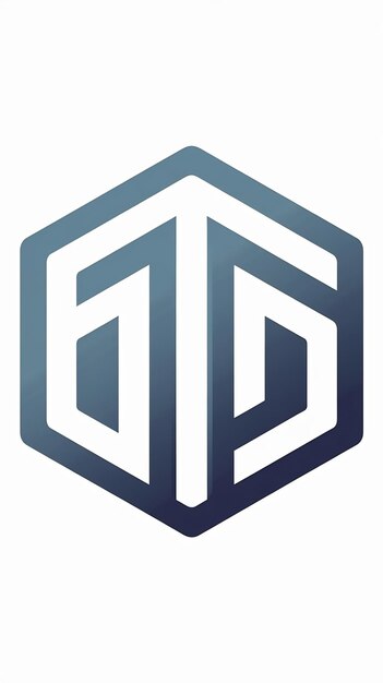 Signo del icono de la letra T en el emblema vectorial hexagonal Diseño del logotipo de la compañía