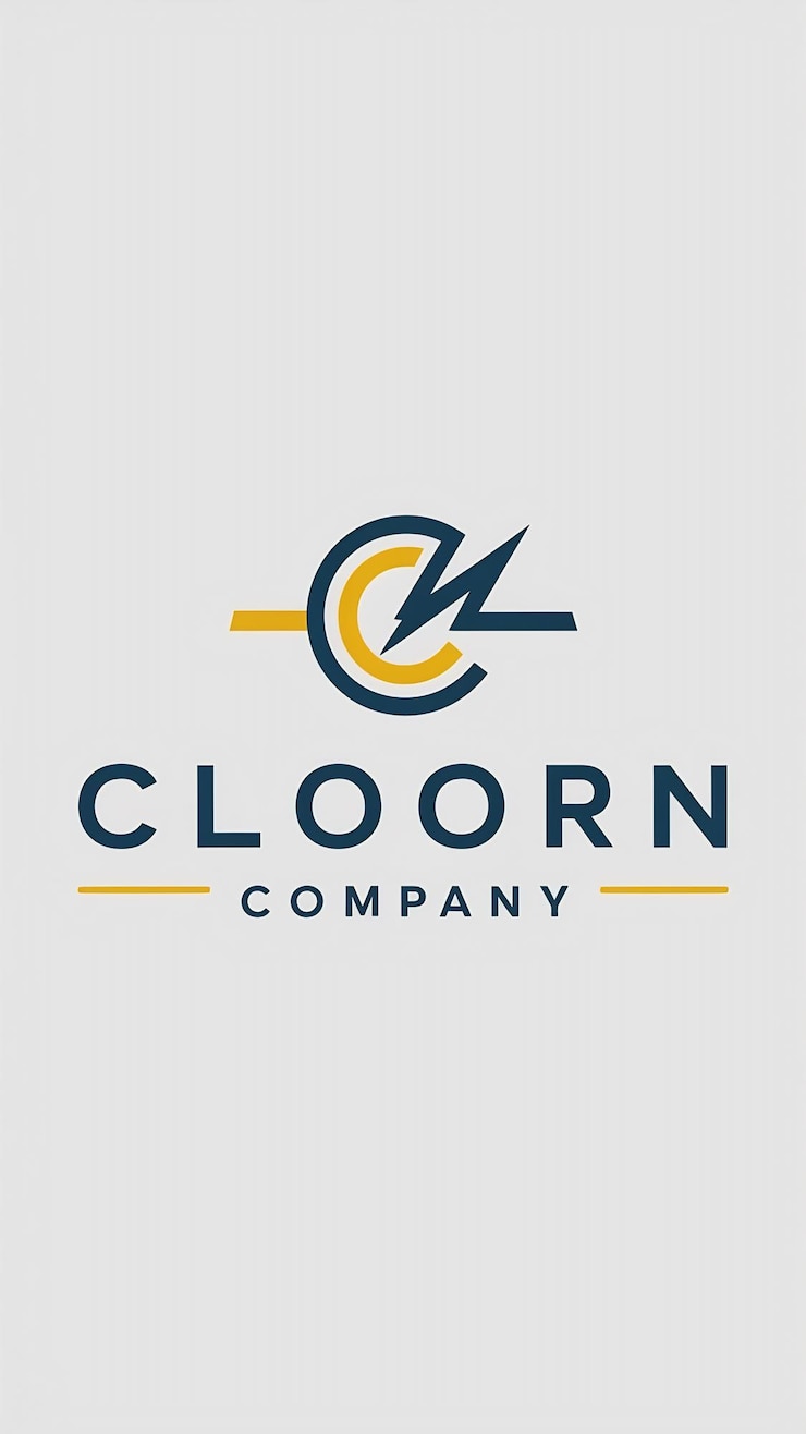 Foto signo de icono vectorial del logotipo de la empresa