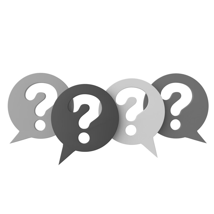 Foto signo de interrogación signo de interrogación 3d