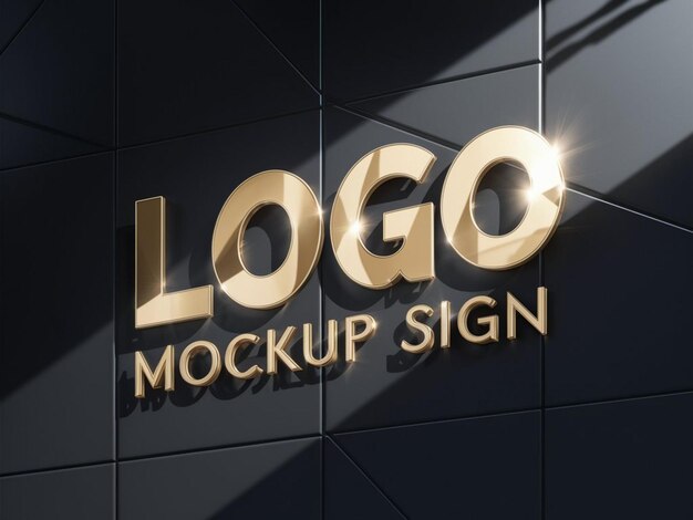 un signo para el logotipo de la empresa