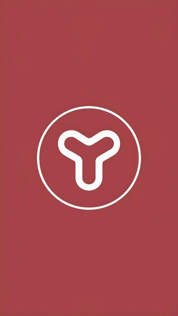 Signo de logotipo de la letra T redonda divertida Vector de íconos de forma de círculo abstracto