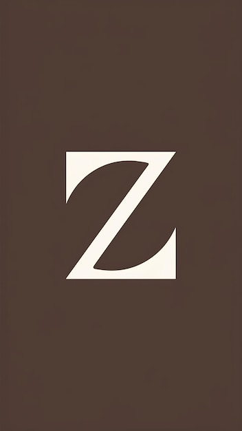 Signo de logotipo de la letra Z plana divertida Vector de íconos de elementos de forma abstracta