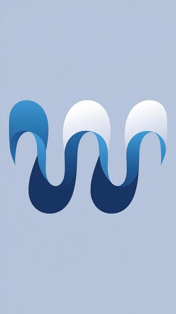 Signo de ondas abstractas símbolo del logotipo qué icono