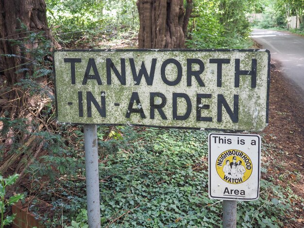 Signo de Tanworth en Arden