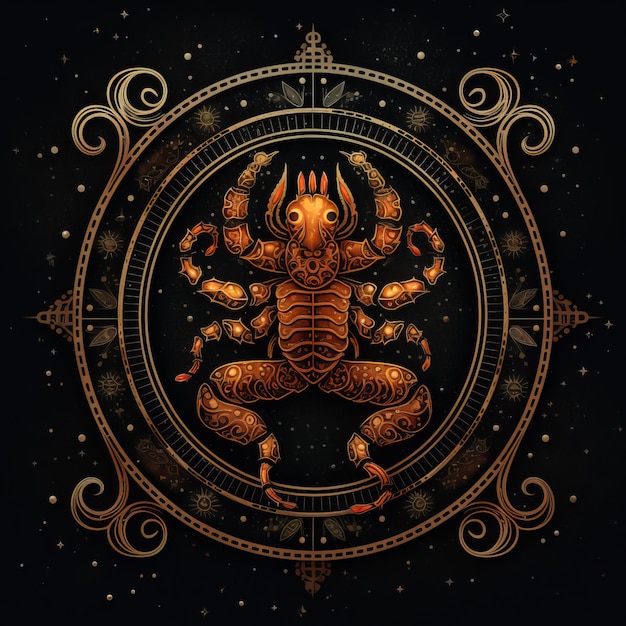 Foto signo zodiacal de escorpio