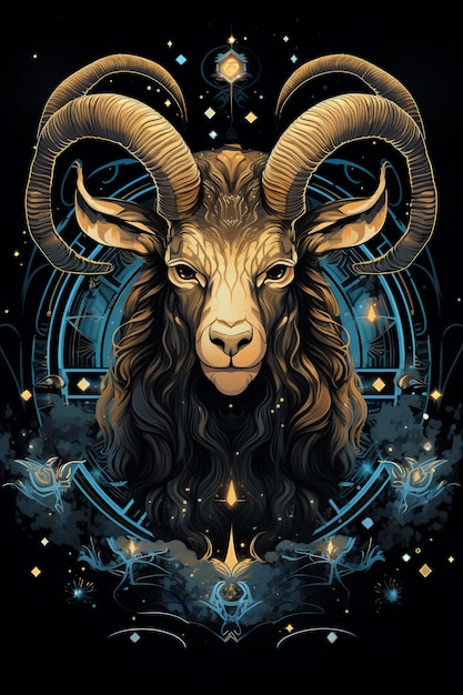 Signo del zodiaco generativo ai