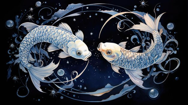 Foto signo del zodiaco peces peces