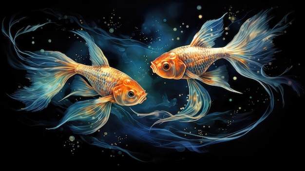 Foto signo del zodiaco peces peces