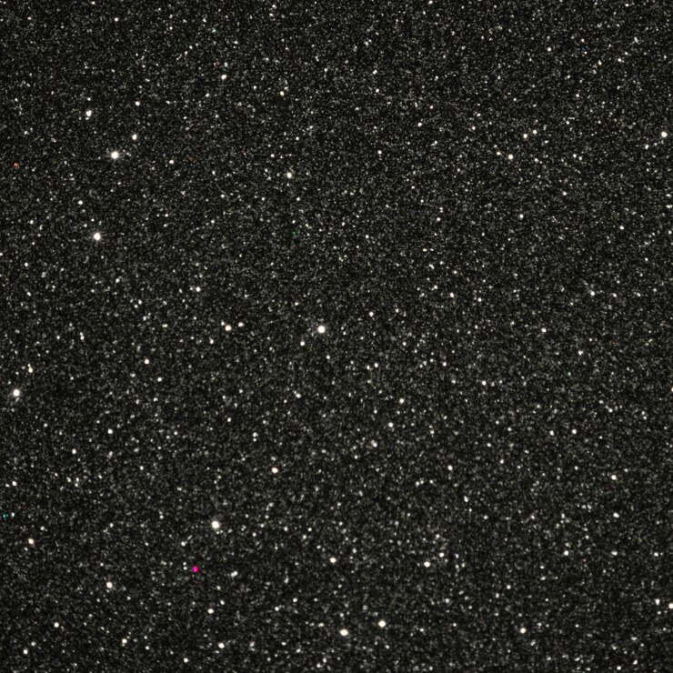 Silber glitzer schwarzer Hintergrund Abstrakt Bokeh Weihnachten