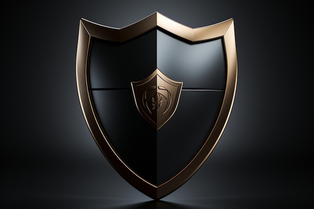 Silhouette des Schildschutz-Symbols, das die Sicherheit der Krankenversicherungsfamilie symbolisiert