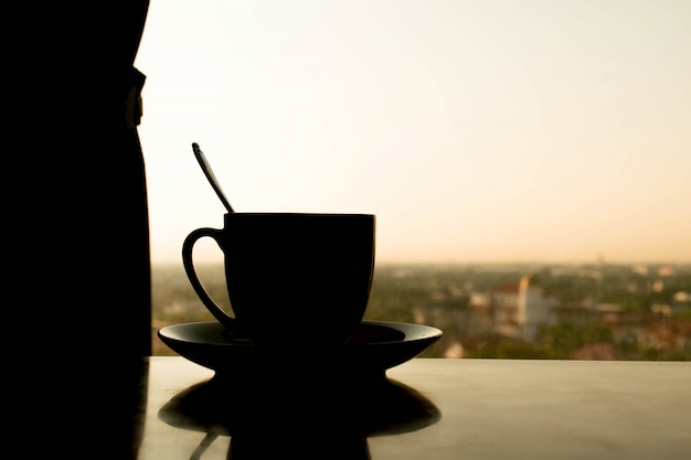 Silhouette Kaffeetasse