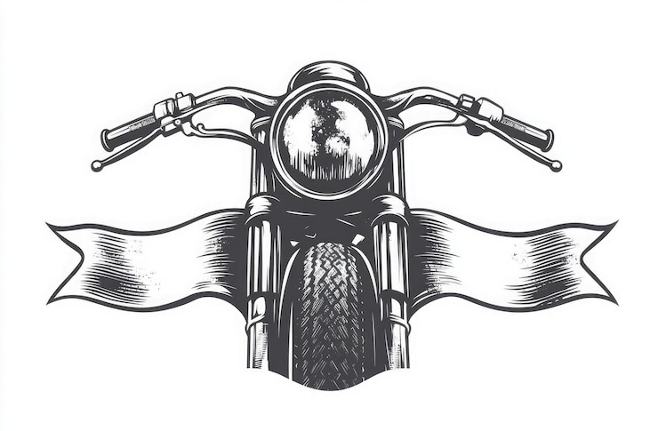 Foto silhueta de motocicleta arte de motocicleta decoração de motocicleta arte de parede de motocicleta vintage motocicleta
