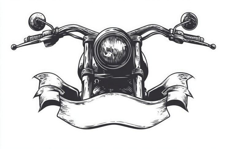 Foto silhueta de motocicleta arte de motocicleta decoração de motocicleta arte de parede de motocicleta vintage motocicleta
