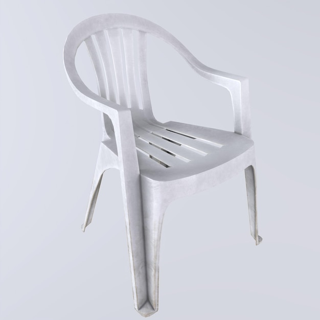 Silla aislado sobre fondo blanco.