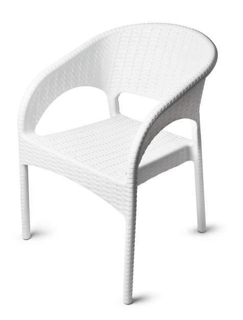 Silla cómoda aislado en blanco