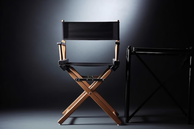 Foto silla de director de cine
