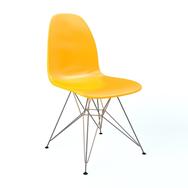 Silla de diseño de plástico