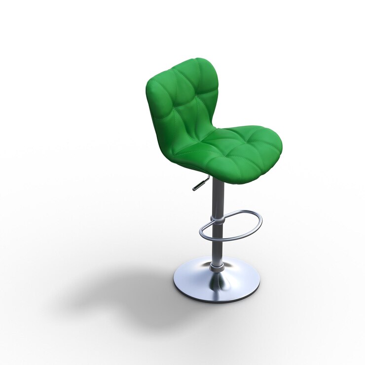 Foto silla con sombra debajo aislada en un fondo blanco muebles interiores ilustración 3d cg r