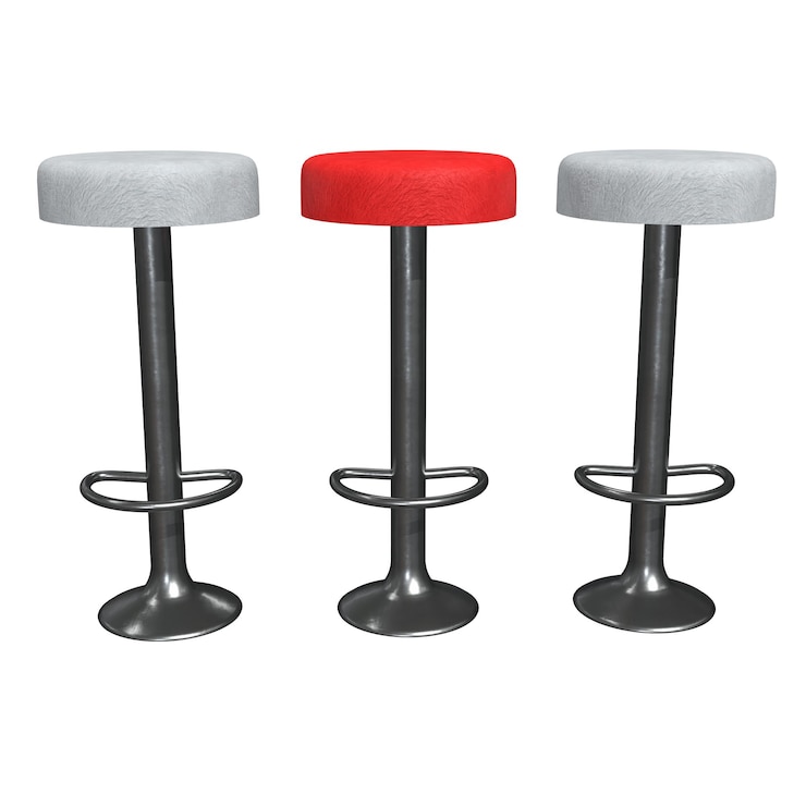 Foto sillón de bar vintage retro silla alta