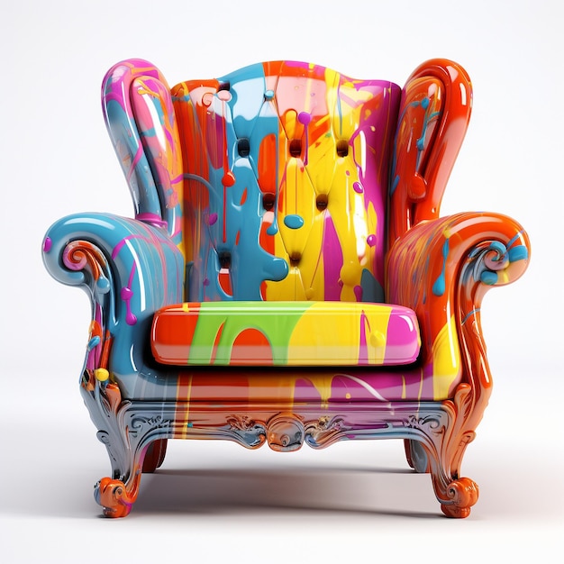 Sillón de colores