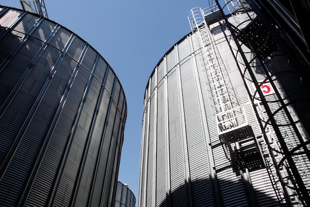 Silos para cereales de acero inoxidable Agricultura