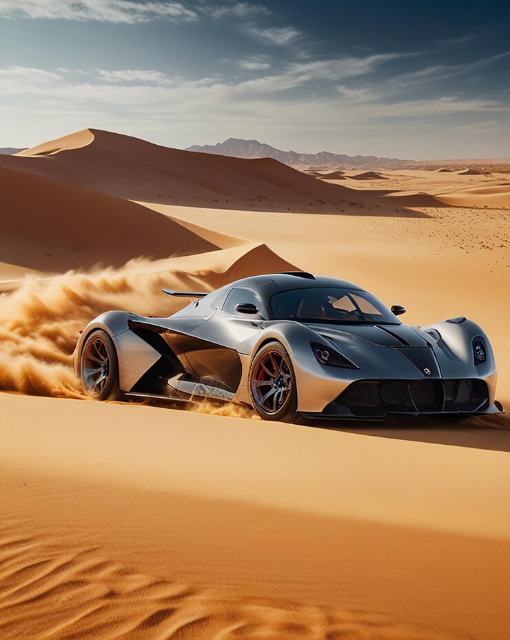 Silver Streak, el Hennessy Venom, la búsqueda del desierto a alta velocidad.
