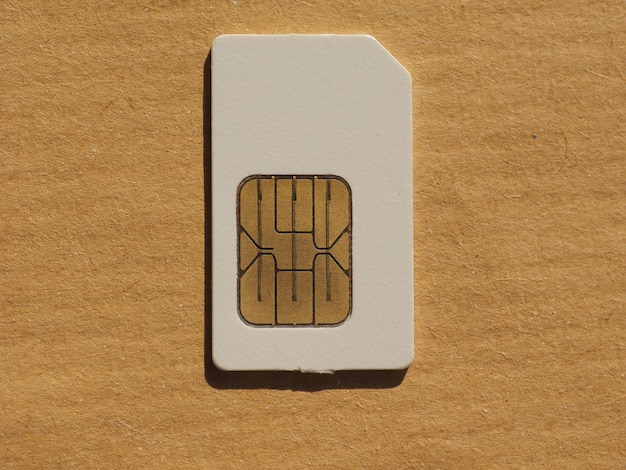 SIM-Karte in Telefonen verwendet