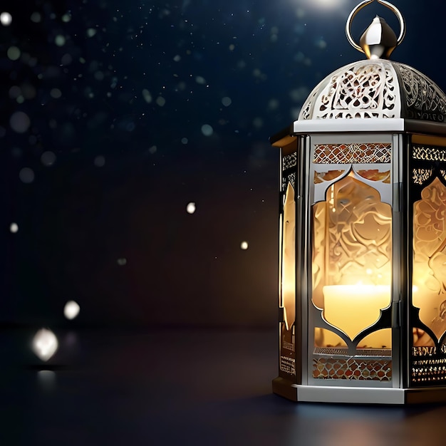 simbolizando el comienzo del mes de Ramadán gnearado por AI