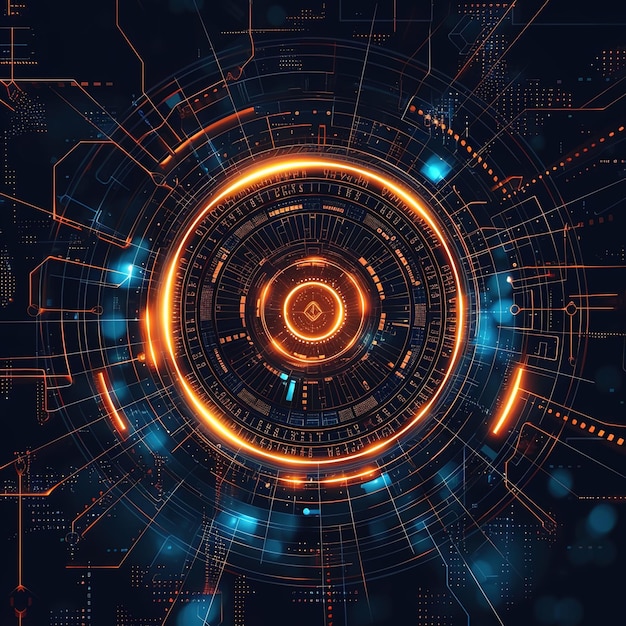 Símbolo de avance tecnológico v 6 ID de trabajo 804d62d4644f4915bf5708c037847765