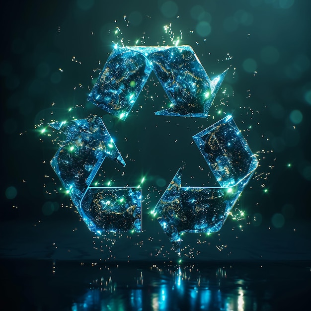 un símbolo azul con las letras l en él