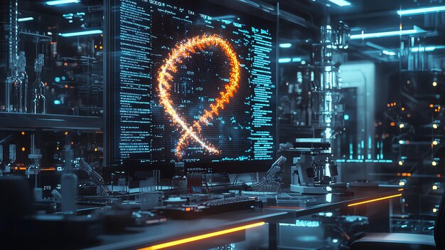 un símbolo de corazón se muestra en una pantalla de computadora