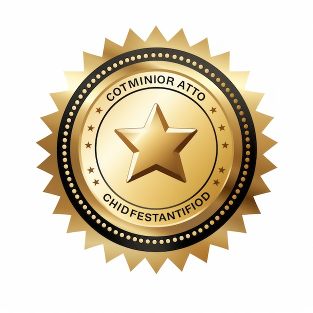 Símbolo de Certificado HD PNG Capacitando Comentários Positivos de Clientes e Experiências Aprovadas com Medalha