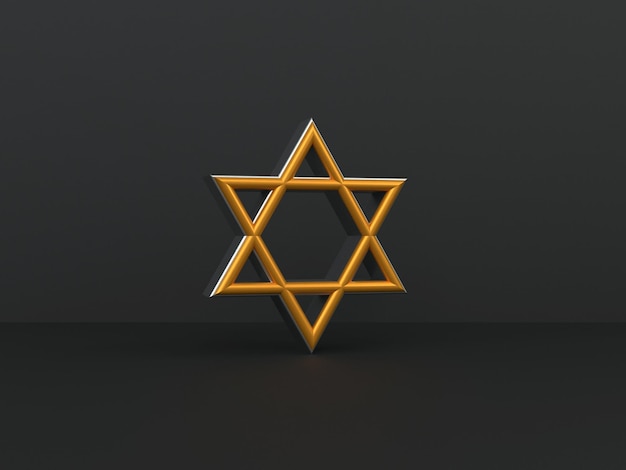 Un símbolo de estrella 3D de calificación dorada del servicio de revisión de satisfacción del cliente icono de clasificación de mejor calidad