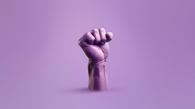 símbolo feminista punho símbolo bandeira feminista movimento feminista contra