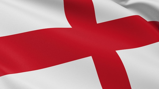 Símbolo inglês da cruz de saint george da bandeira da inglaterra