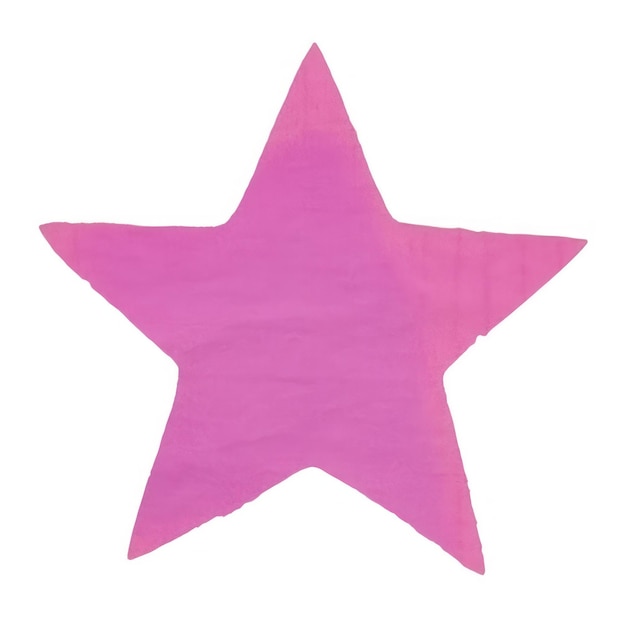 Símbolo de papel rasgado en forma de estrella animal tiburón