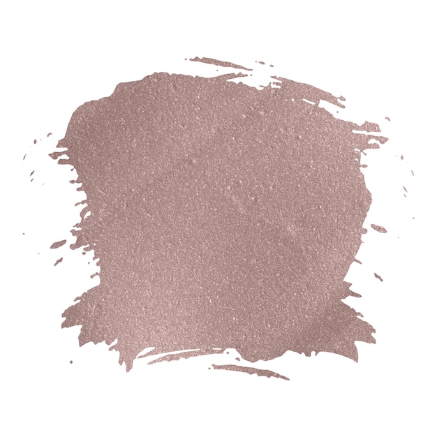 Símbolo de punto pintado fuente de oro rosa png