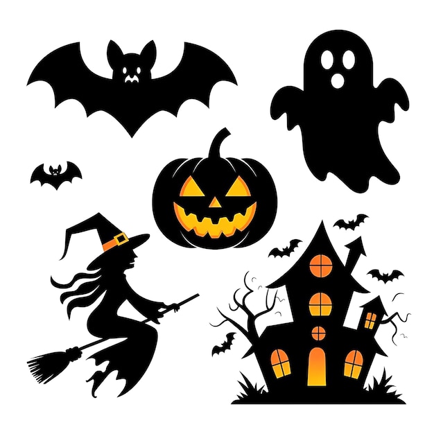 Los símbolos de Halloween