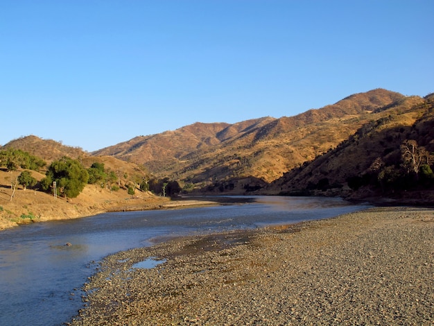 Foto simeon-gebirge in äthiopien, afrika