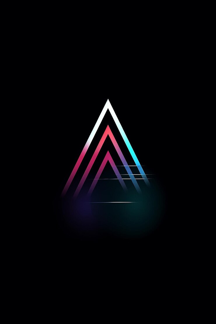 Foto un simple diseño geométrico futurista de un logotipo moderno para una marca espacial y tecnológica