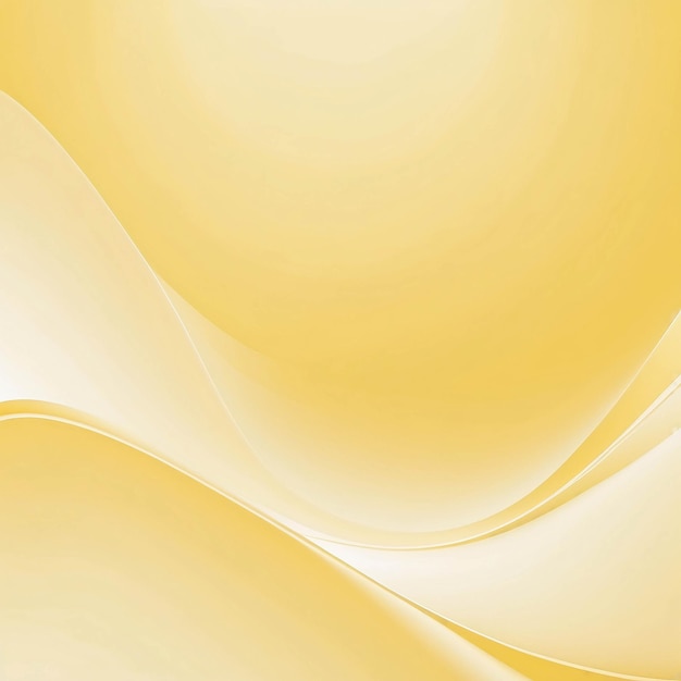 Foto simple gradiente amarillo brillante ilustración abstracta papel de pared curva ornamento floral decoración